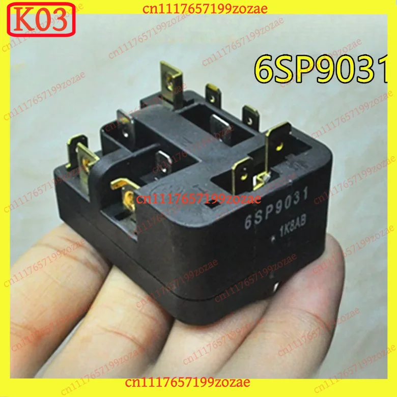 6SP9031 Refrigerator Compressor Starter PTC Relay Overheating Protector Motor Starting Device Electrical Appliance Parts