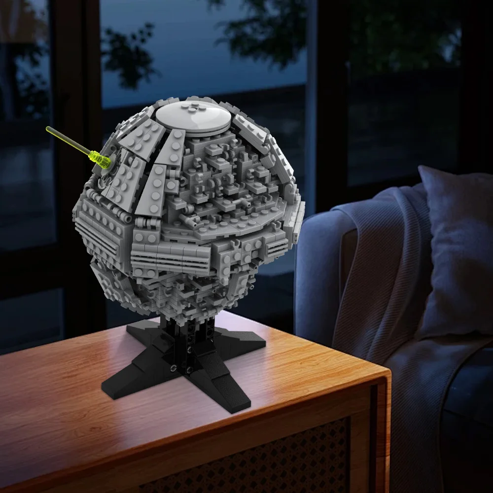 

Moc Space Wars Death Star II Строительные блоки-галактический суперзвездочный набор моделей в стиле боевой станции Набор кирпичей для детей и взрослых Игрушки