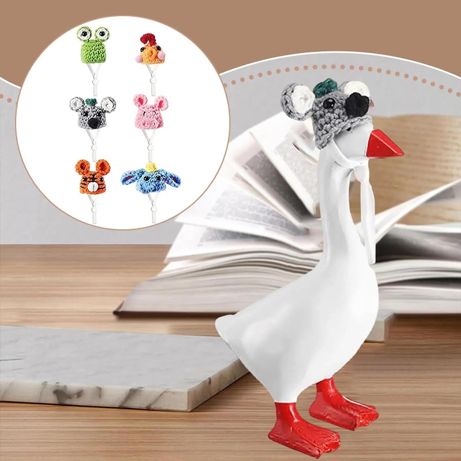 6 uds sombreros de hámster con correa ajustable sombreros pequeños divertidos decorativos Mini sombreros