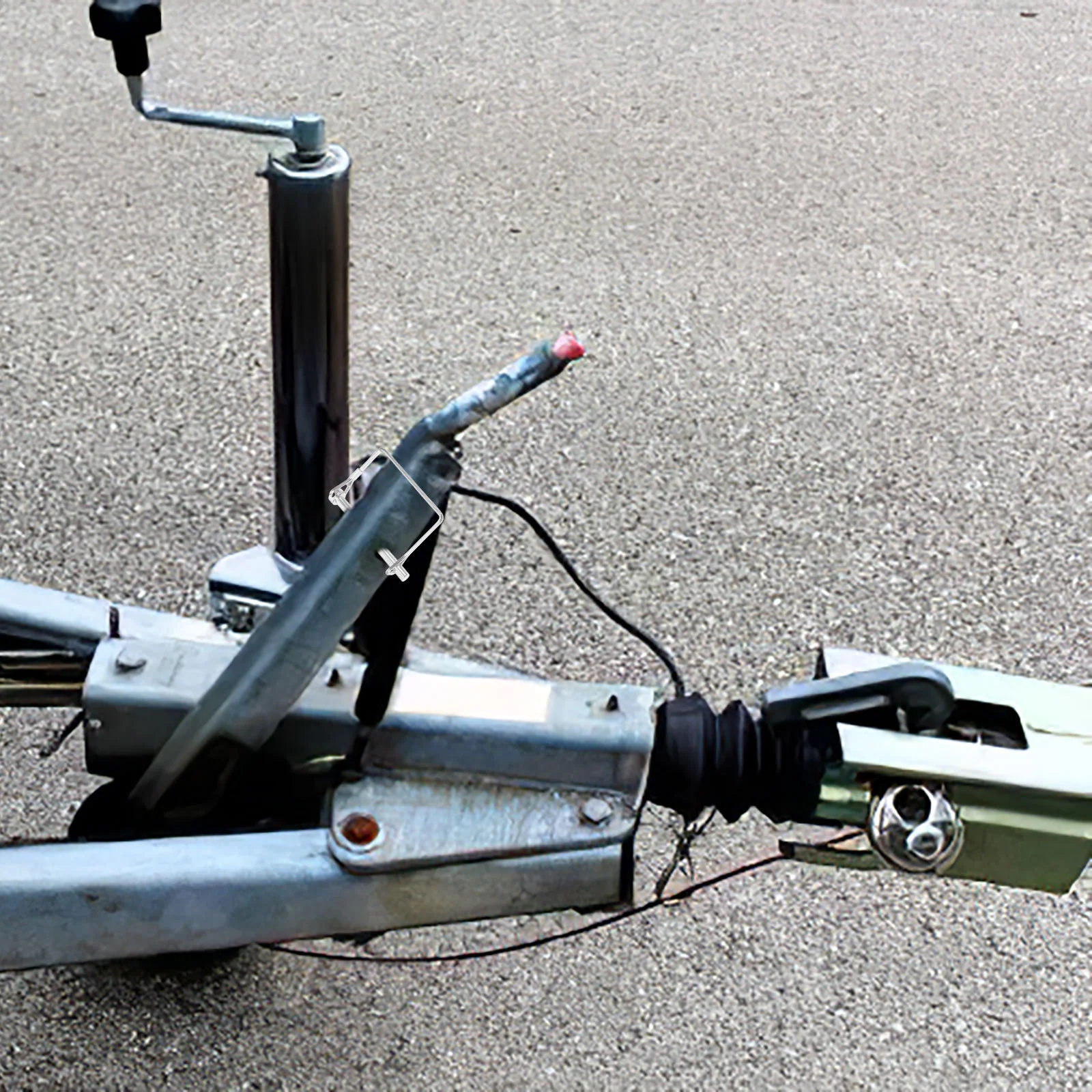 The Tow Anti-off Safety Pin Hitch Trailer Coupler Wire Lock Electric Locking for Farm Hitches