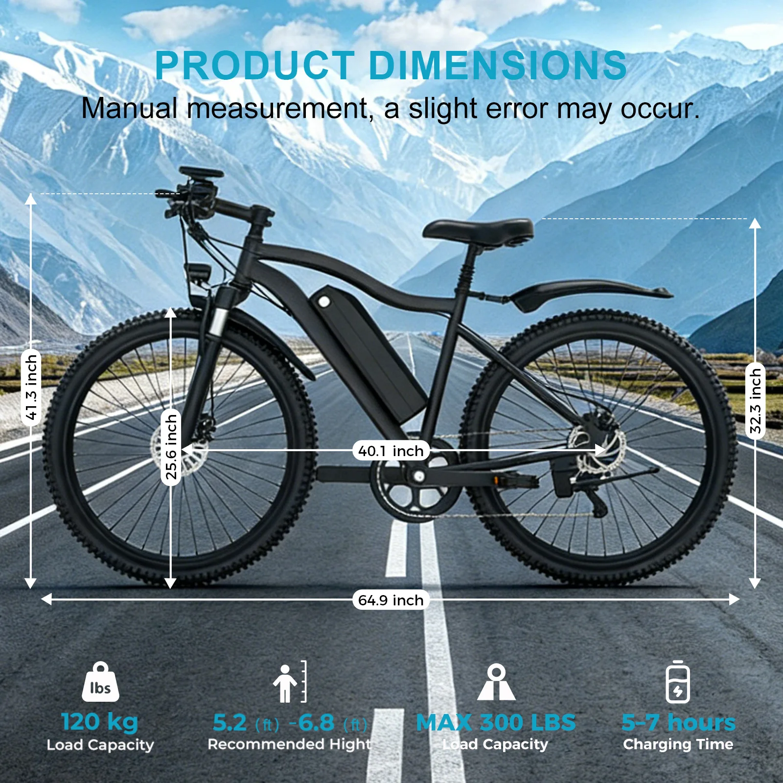 Toofly Electric Bicycle for Adult 26