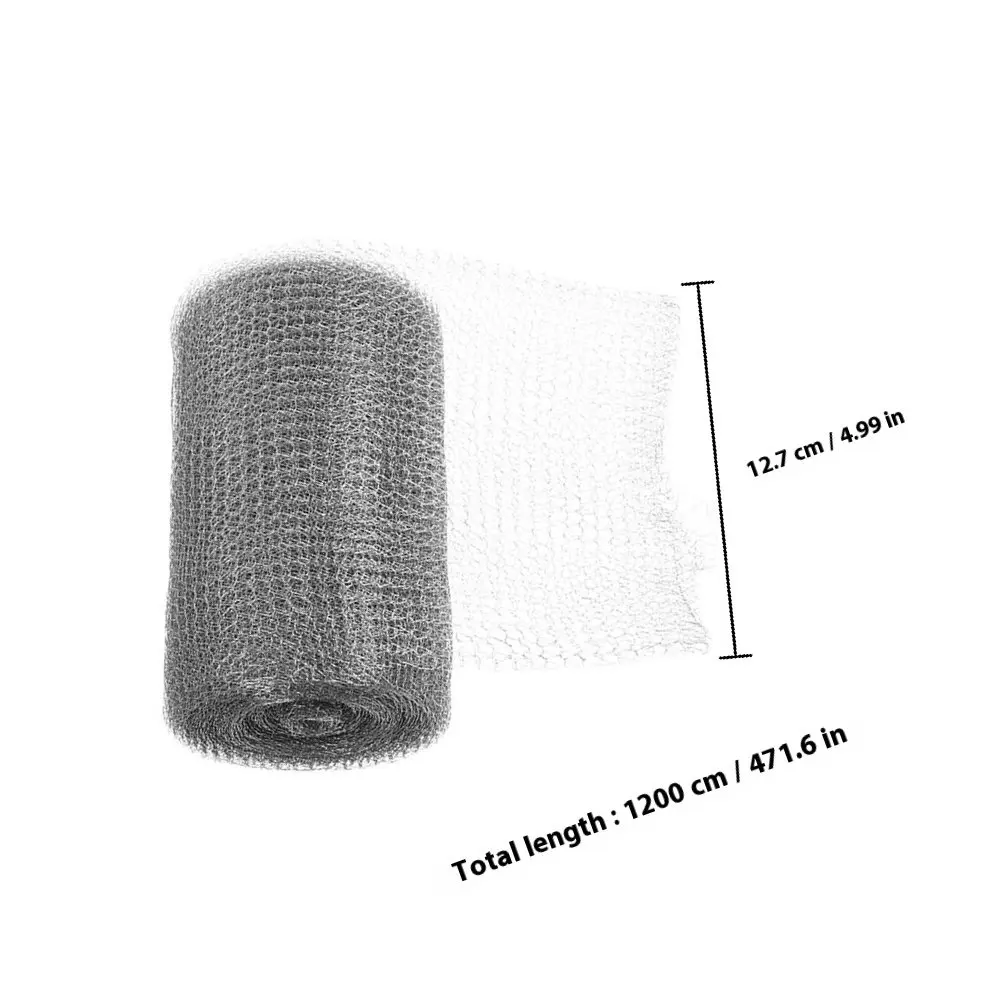 1 Roll Stainless Steel Wire Mesh High Density Metal Screen for DIY Window Repair Ventilation Garden Mesh Screen Fabric view 5