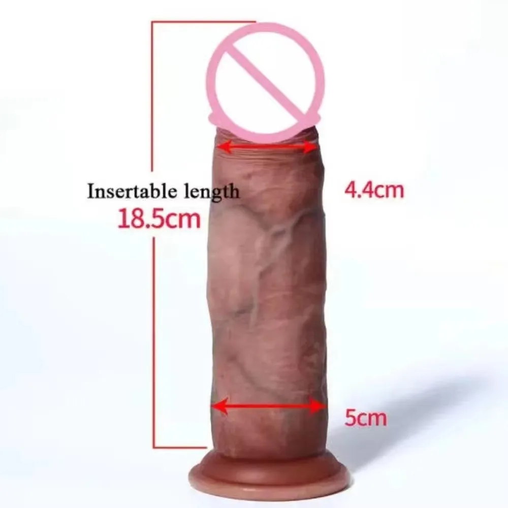 [لمسة المستوى البشري] دسار شرجي من السيليكون السائل، مرفق بقوة، يوصى به للموزه الإناث