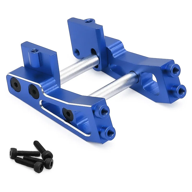 Sedile con pinna posteriore per ala del vento ad angolo regolabile in lega di alluminio per ARRMA 1/14 TYPHON GROM 223S RC Auto Accessori di aggiornamento in metallo Parti