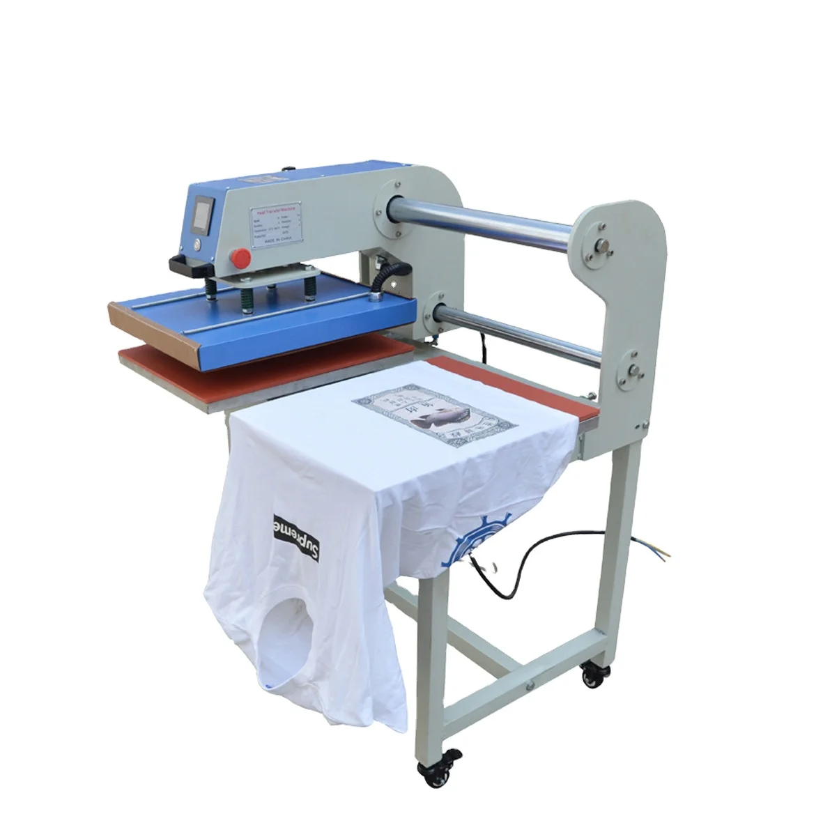 Hot Sublimator 60 X 40 Heat Press Printing Press Sublimation Pneumatic Double Station Heat Press Machine