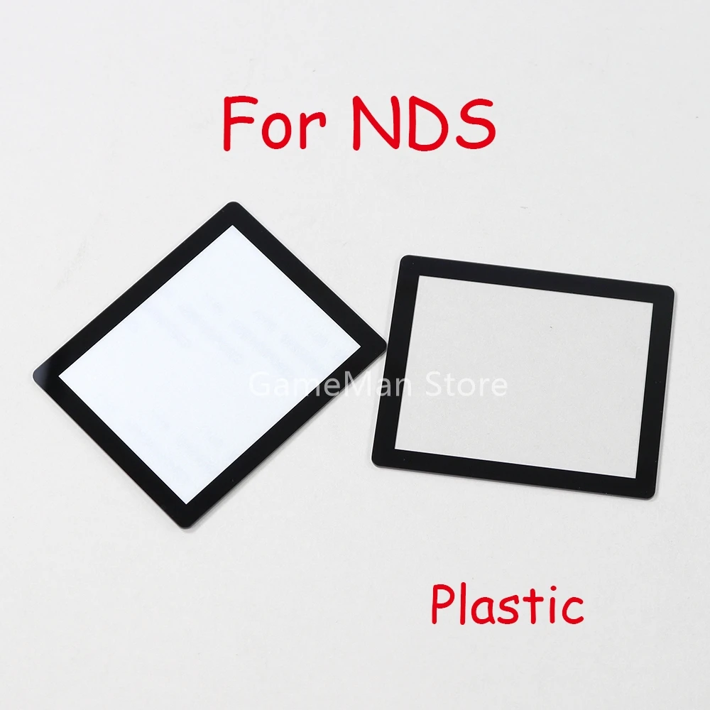 

100 шт./лот, пластиковая крышка для объектива ЖК-экрана с клейкой заменой для защиты объектива экрана игровой консоли NDS