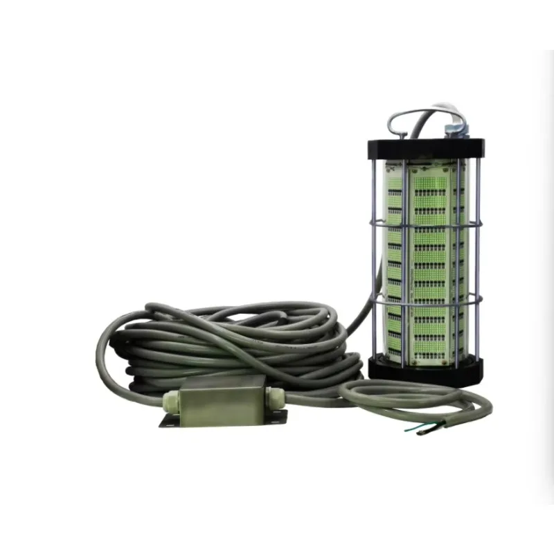 5000W LED Fish Lamp Squid Shark Aluminium Outdoor Underwater IP68 Rated Green Blue Yellow Color Deep Sea Fishing Light