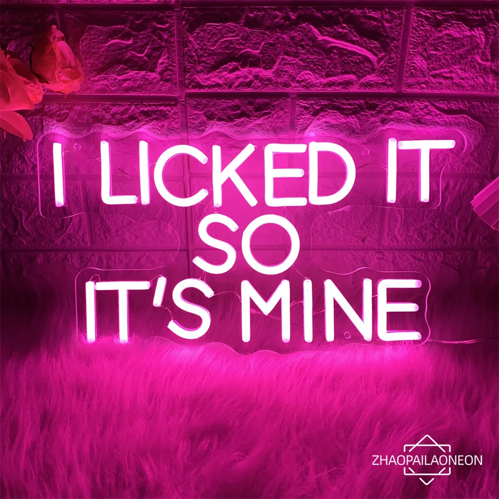 Imagem -01 - Led Neon Sign Wall Hanging Lights eu Gosto Então é Meu Usb Home Room Decor Festa de Casamento Decoração do Quarto led neon sign wall hanging lights eu gosto entao e meu usb home room decor festa de casamento decoracao do quarto 01