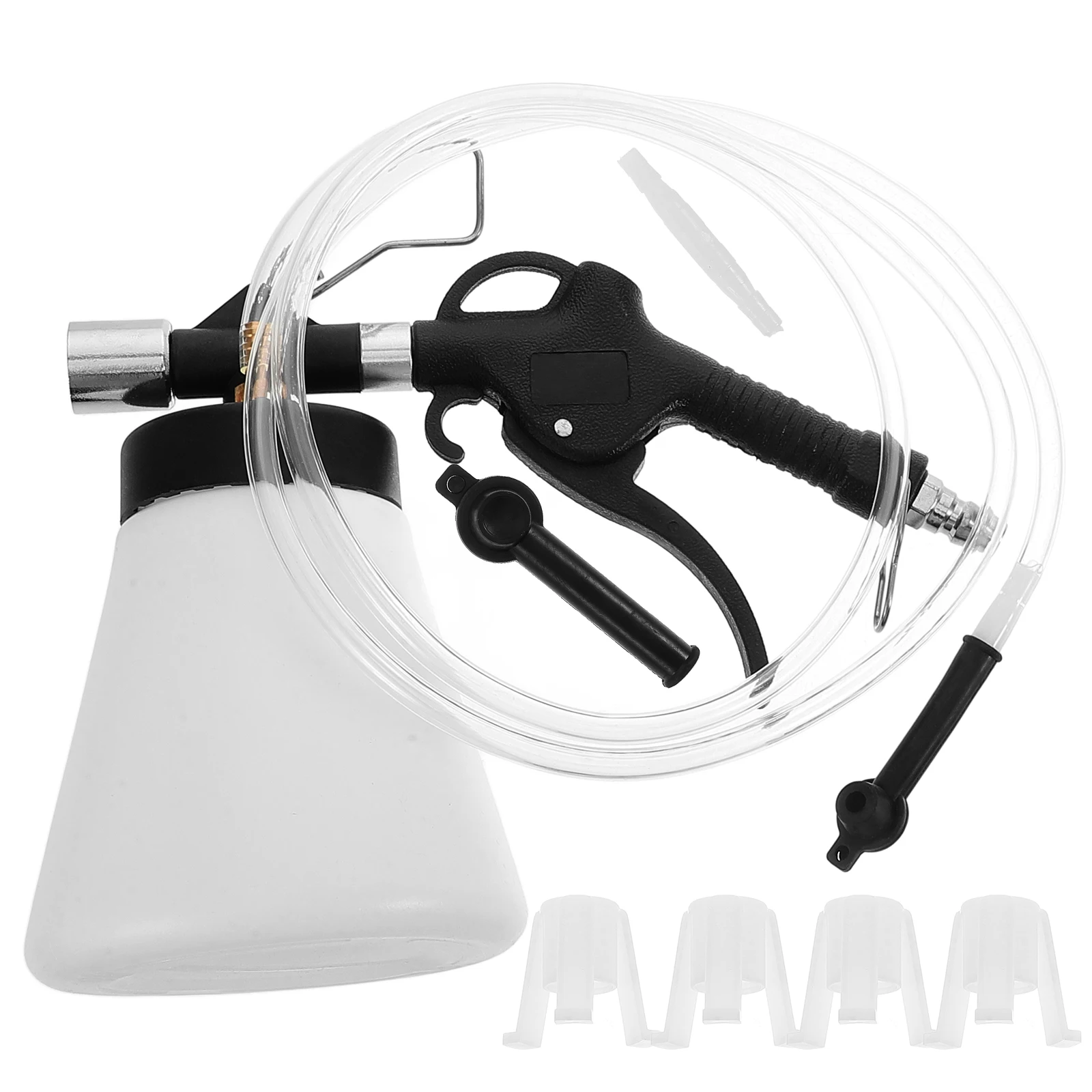 

Brake Fluid Replacement Machine Automatic Oil Extractor Car Brake Systems Pneumatic PP Universal Vacuum Bleeder Kit Pressure