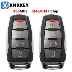 XNRKEY – clé télécommande intelligente à 4 boutons, 433Mhz, transpondeur id46-id47, pour voiture GWM Great Wall Haval H4 H7 H8 H9 H2S M4 M6 F7X F7