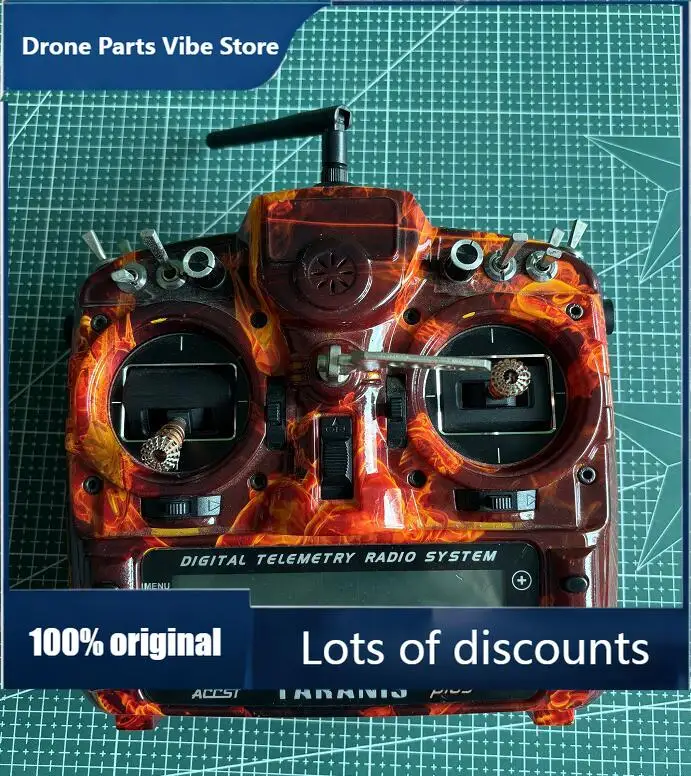 

Радиосистема FrSky Taranis X9D Plus SE с датчиками Холла, пультом дистанционного управления и модулем R9M, 900 МГц, большой дальности