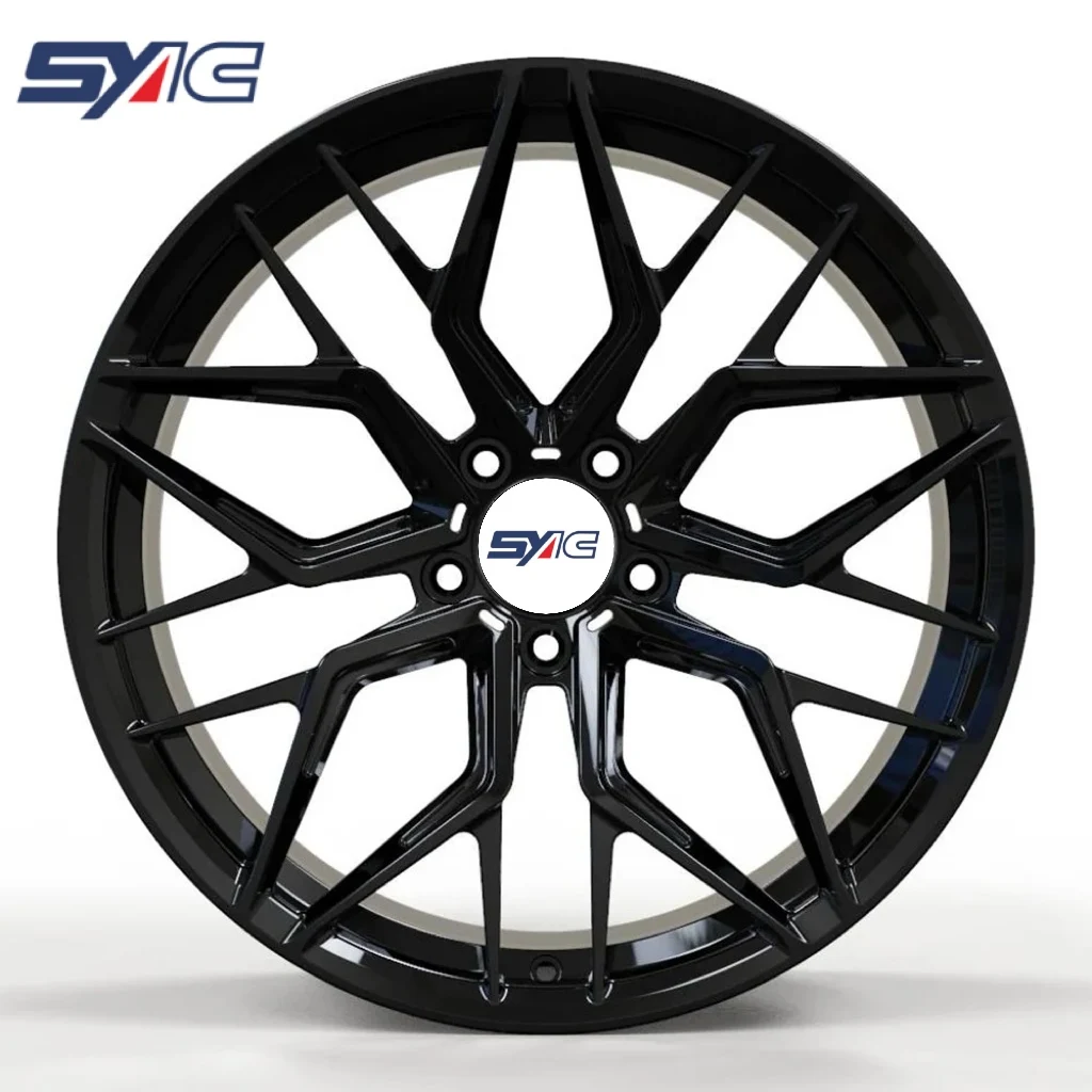 SYAC 17-21 Inch 5*100 5*112 5*114.3 5*120 5*127 Forged Aluminum Alloy Wheel Hubs Wear-Resistant Wheel Rims For Passenger Cars