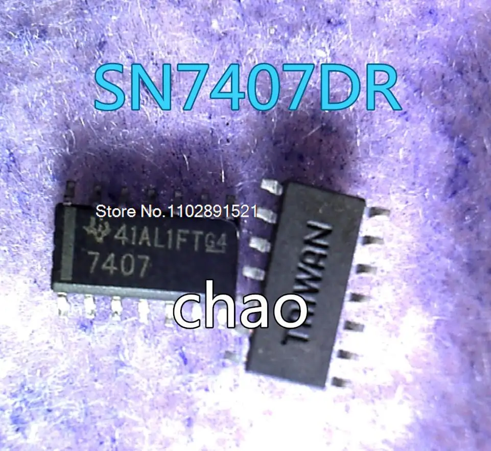 

10PCS/LOT SN7407DR 7407 SOP-14 3.9MM IC