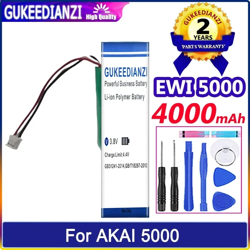 Large Capacity Replacement Batteries 1ABTUR18650ZY01 4000mAh For AKAI 5000 For Solo EWI FPO-72-003 Battery