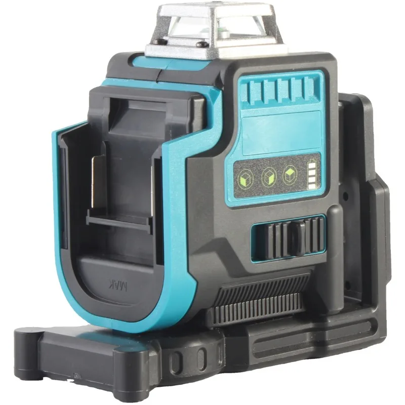 

12-линейный лазерный уровень 3D горизонтальный и вертикальный измеритель зеленого луча самовыравнивающиеся инструменты для батареи Makita/DeWALT/Milwaukee 18 В