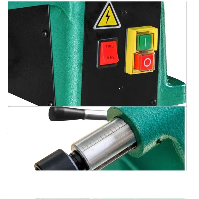 Nuovo Elettrico 1000W 12.5 Pollici di Controllo della Velocità Lavorazione Del Legno Auto H0626 Lavorazione Del Legno Tornio Auto Rotante Macchine Per La Lavorazione Del Legno