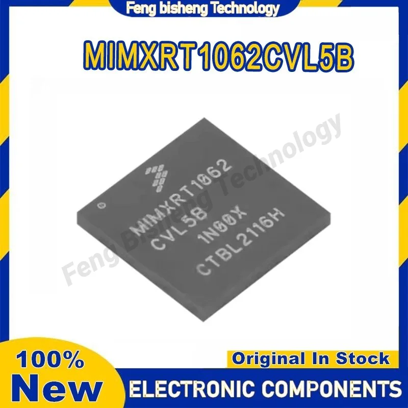 NEW MIMXRT1062CVL5B  genuine microcontroller chip. Package MAPBGA-196 in stock