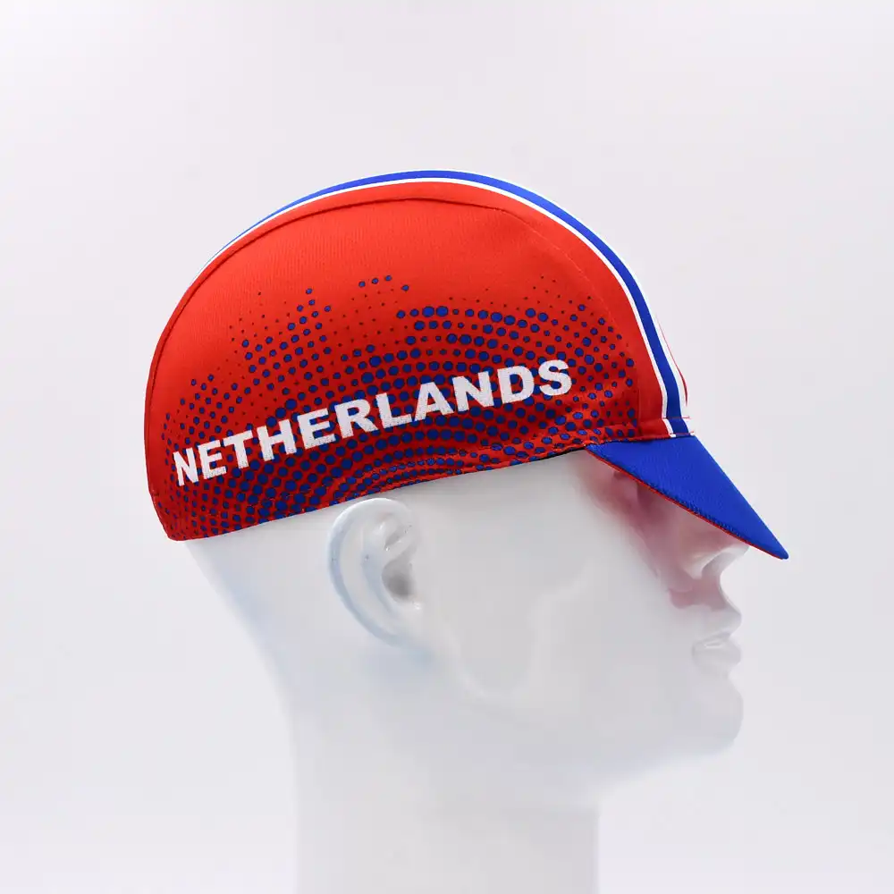 Netherlands Retro Classic Cycling Caps Summer Men Bike Outdoor Breathable Quick Dry Riding Hats