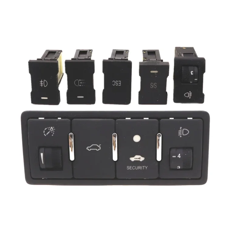 

Light switch, ESC, Daytime running light switch, Rearview mirror Trunk switch for Gleey EC7