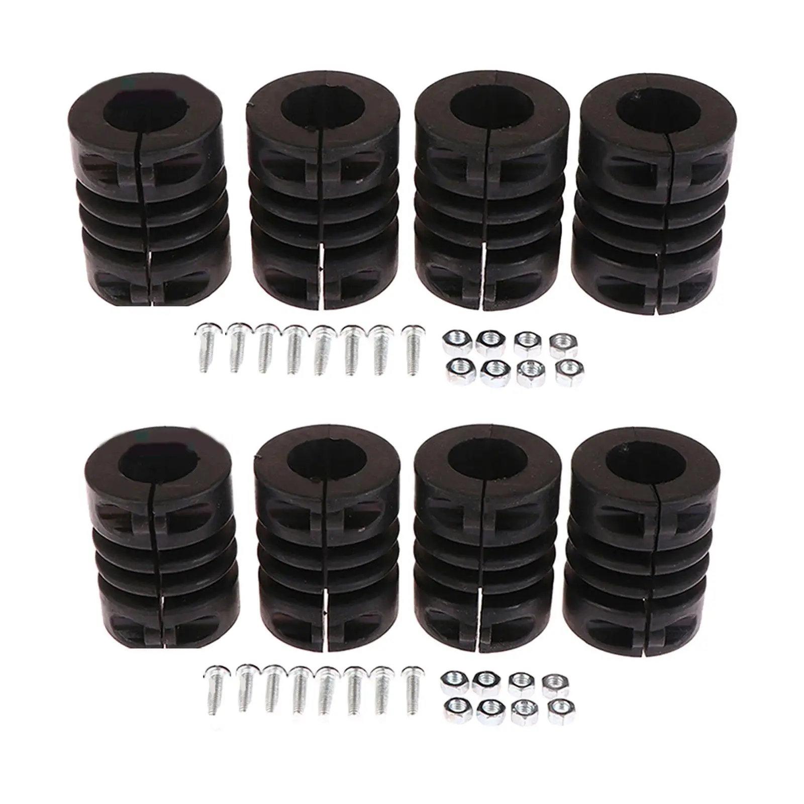 4x cuscino in silicone, apertura del molo con smorzamento vibrante in silicone, cuscino del carrello di atterraggio del drone