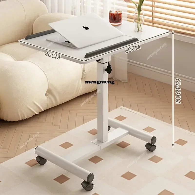 Folding Mini Computer Desks Side Bed Reading Coffee Notebook Setup Table Bedroom Ergonomic Mesas De Computador Salon Furniture