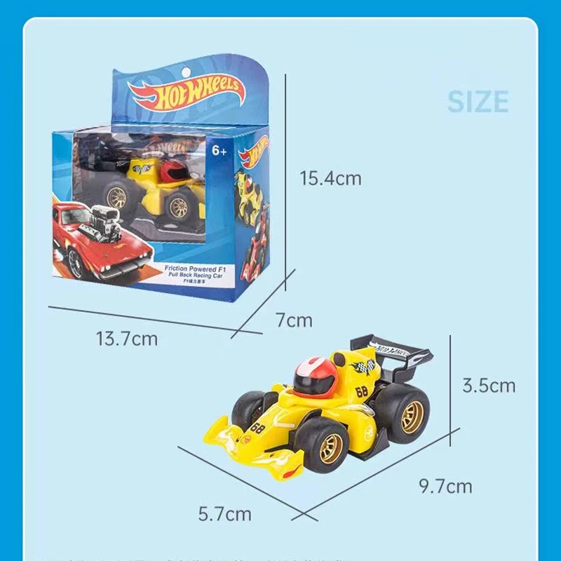 Authentic Hot Wheels F1 magnetic Racing Car Rebound Sports Car Children\'s Competitive Model Set Car Culture Birthday Gift Toy