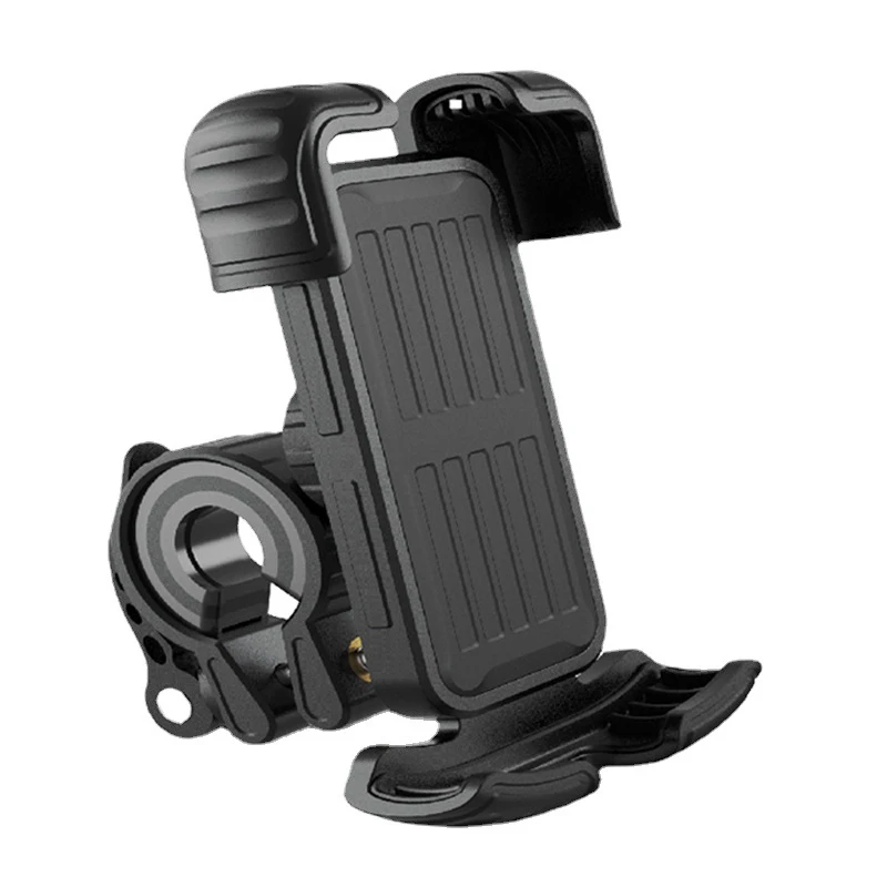 Bike Phone Holder Mount Motorcycle Handlebar Phone Mount Clamp ATV Scooter Phone Clip For 4.7- 6.8Inch Cellphone