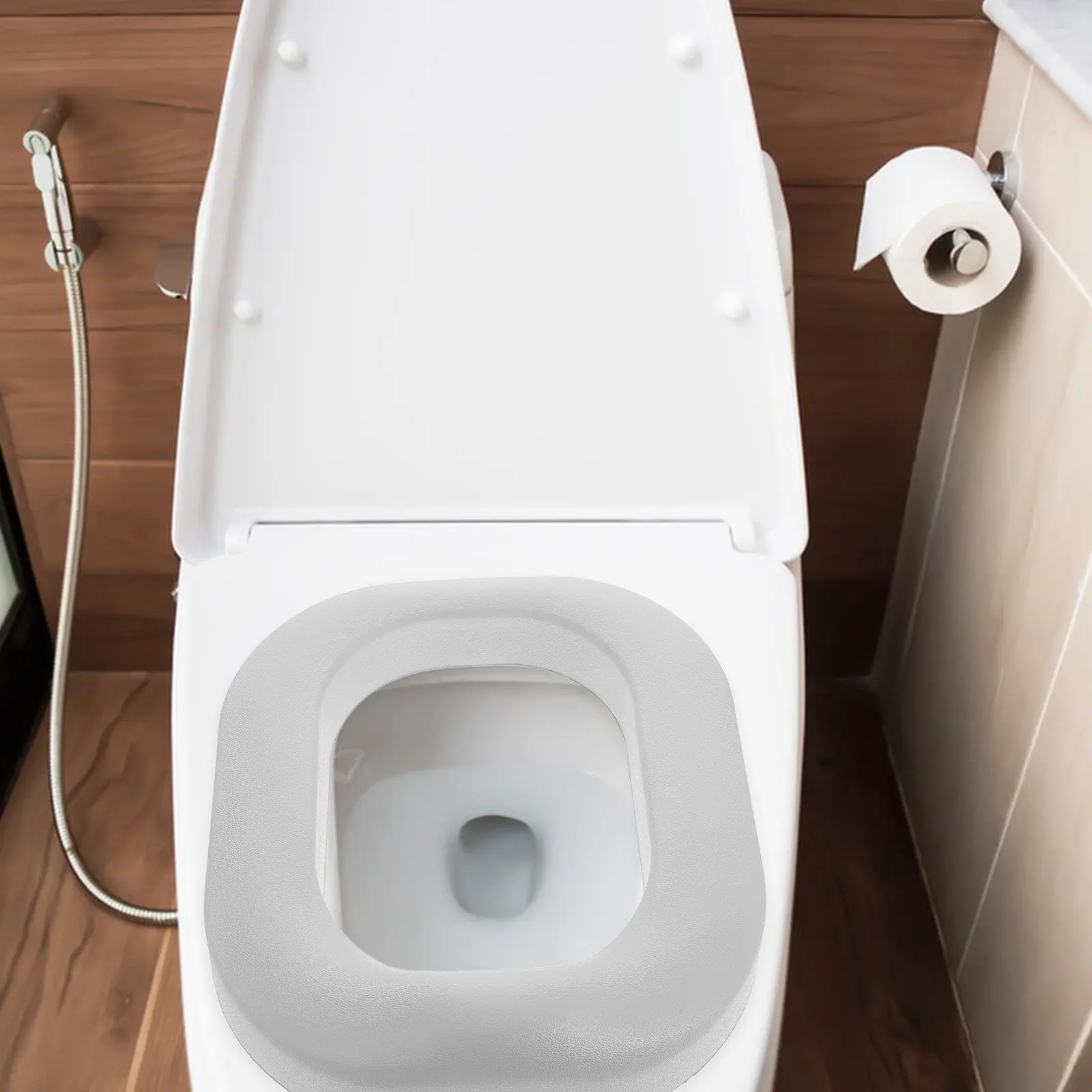 

Детская лестница для приучения к туалету с мягкой водонепроницаемой подушкой из ПУ, съемная регулируемая накладка на сиденье для приучения малышей к горшку