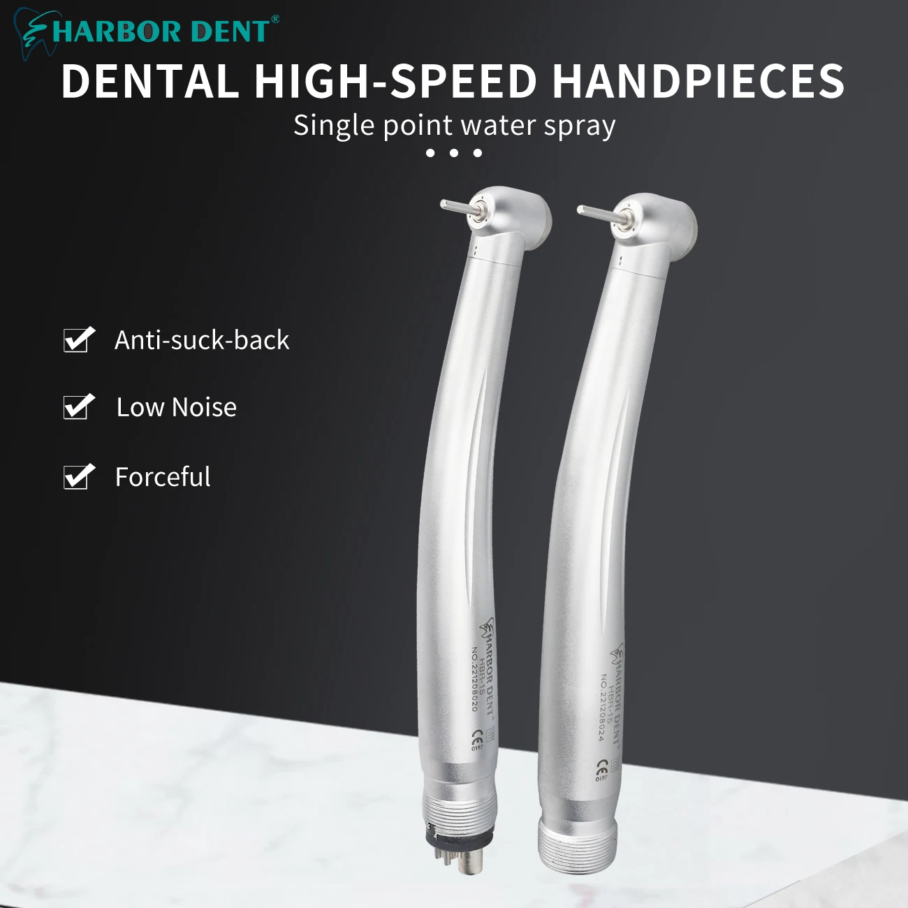 

Dental High Speed Handpiece E-generator Integrated Standard Head Push Button Single Point Water Spray Dentistry Tools 2/4 Holes