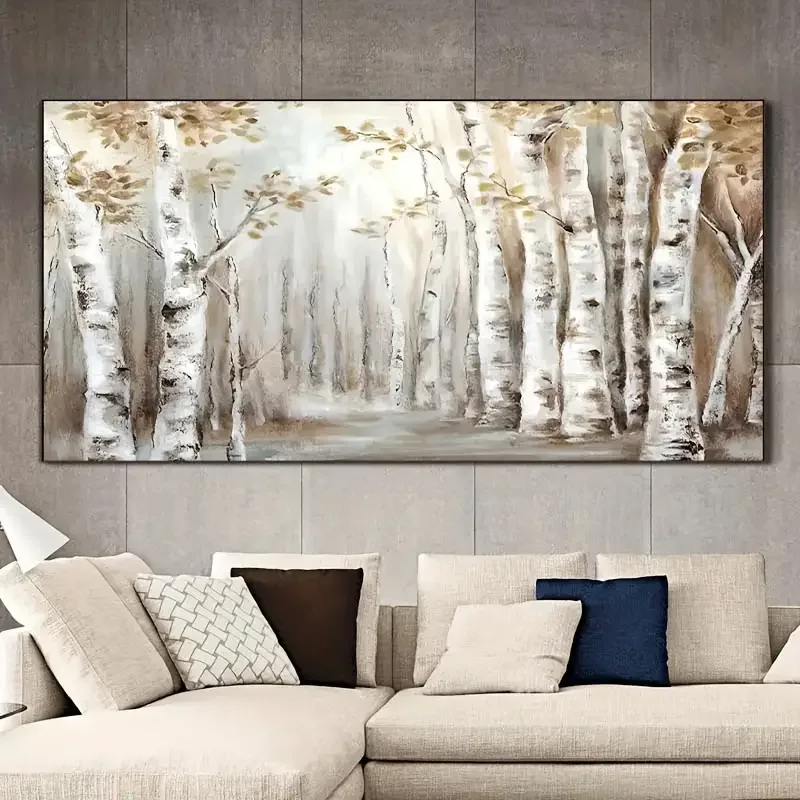 Современные абстрактные произведения искусства без рамы