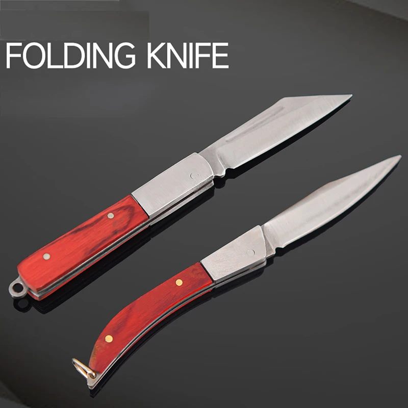 New Home Folding Peeling Knife Outdoor Portable Mini Tool Knife Dormitory Home Fruit Cutting Knife