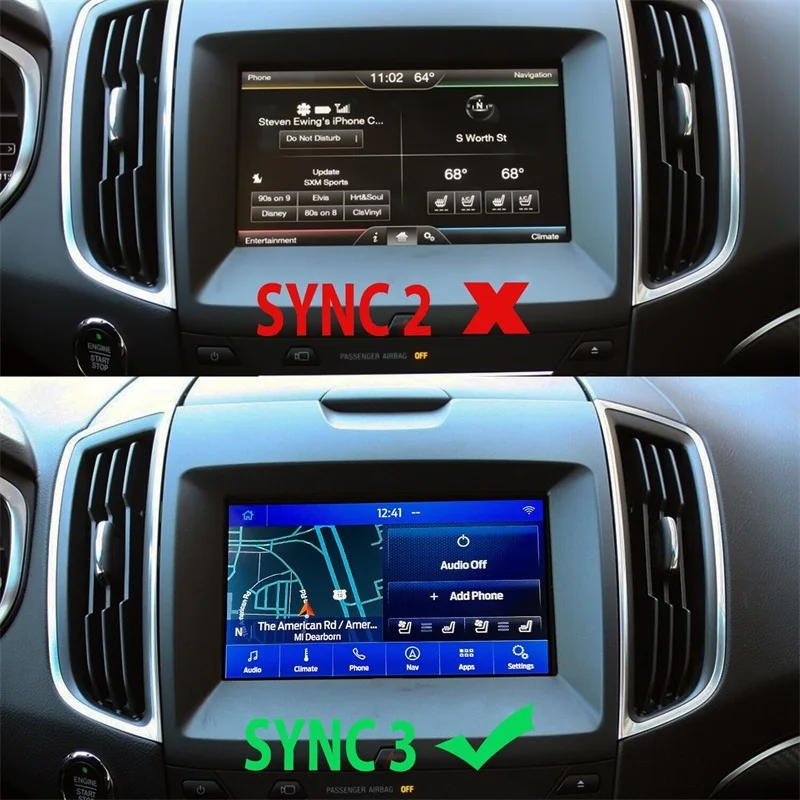 Sync3 Upgrade USB+Type-C Dual Multimedia Interface Module V3.4 Only For Ford EDGE F-150 F-250 F-350 Explorer  HC3Z-19A387-B -D