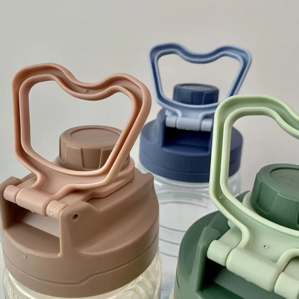 

1500ml Sports Water Cup Transparent Large Capacity Fitness Water Bottle Portable with Strainer Fitness Drinking Bottle Climbing