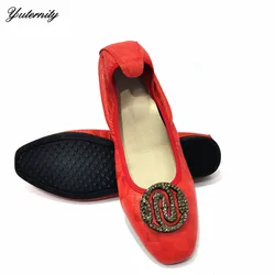 Italian Summer Wome PU Leather Flats Shoes Nigerian Fashion Comfortable  Slip-On Soft Sole Shoes  For Party