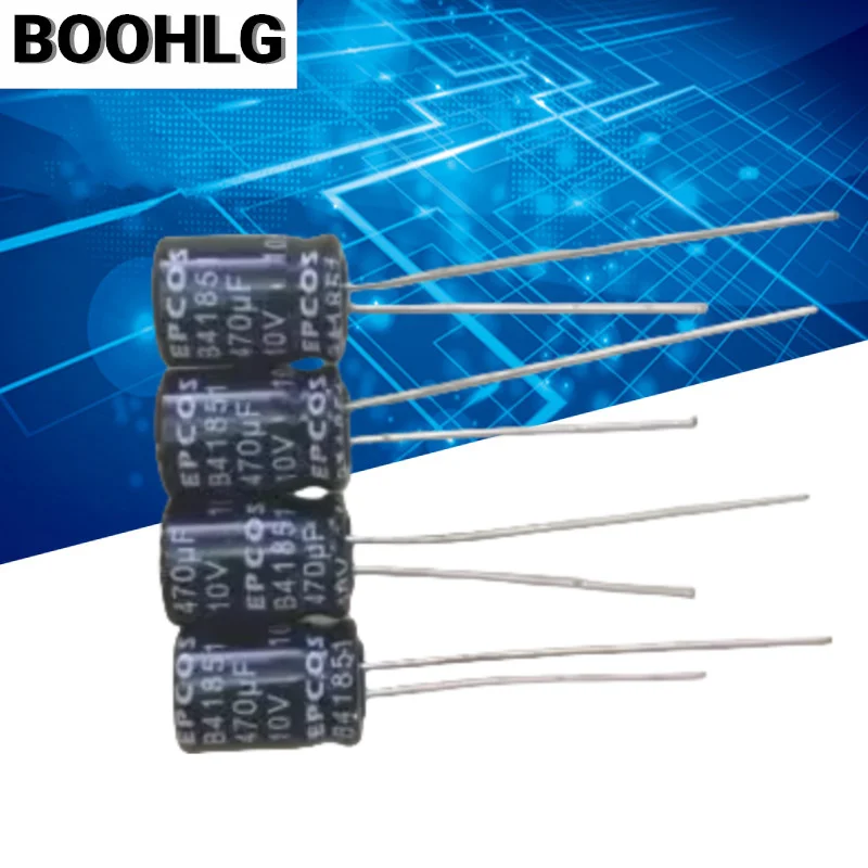 15PCS EPCOS 470UF 10V 8X12MM fever electrolytic capacitor