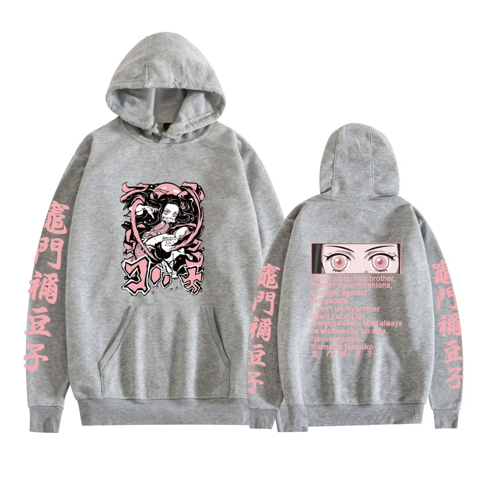 

Anime Character Demon Slayer Impression Hoodie Fashion Women's Clothing Casual Sports Streetwear