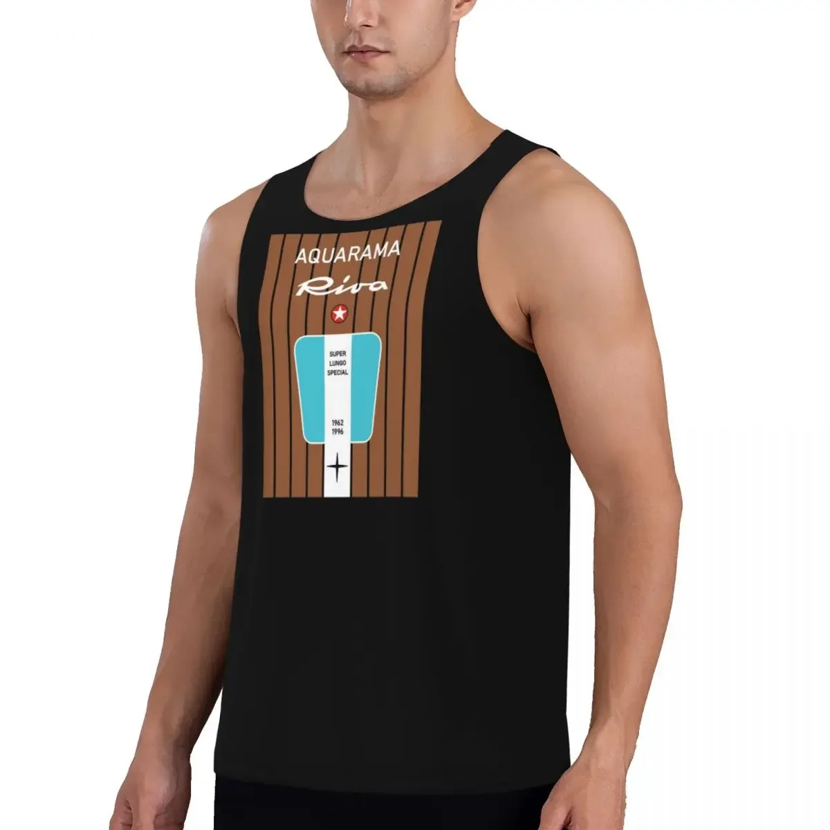 Quick Dry Riva Aquarama Yacht Lake Como Cannes Monaco Saint-Tropez Capri Magnet28 Gym Tank Muscle Sleeveless Shirt Vest
