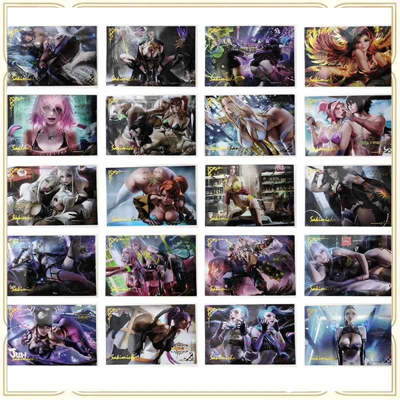 

Anime Goddess Story ACG SAC Sexy Card Zelda Shihouin Yoruichi Kaisa Collection Card Toys for boys Christmas birthday present