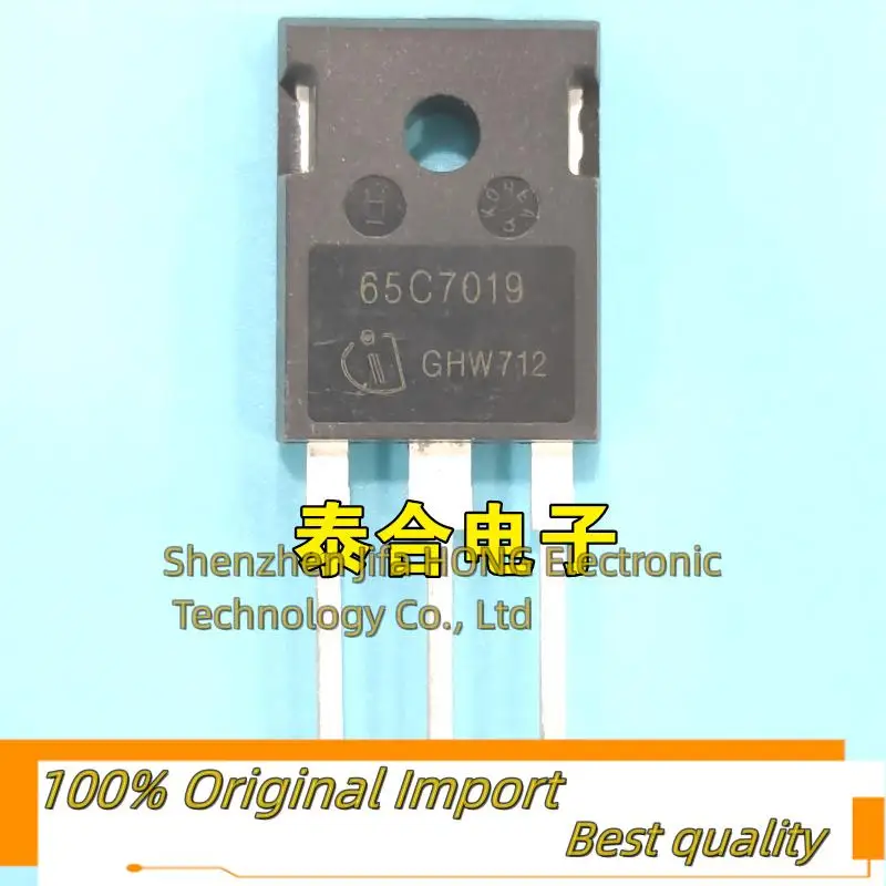 

10PCS/Lot 65C7019 IPW65R019C7 TO-247 MOSFET 75A 650V Imported Original Best Quality