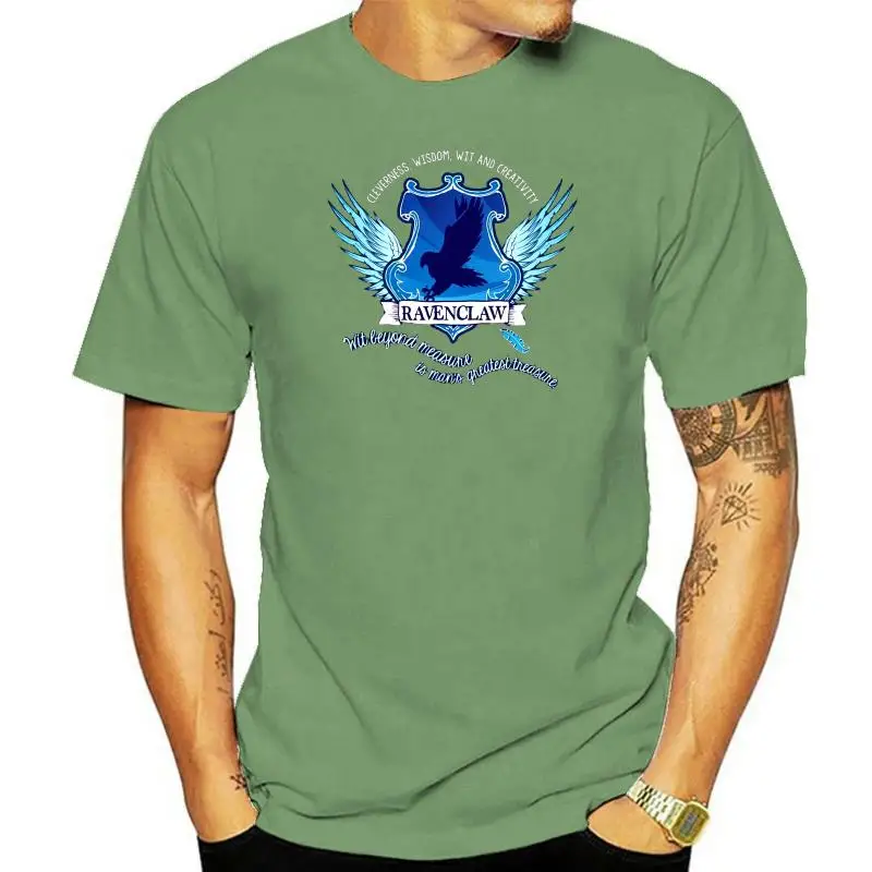 Camiseta de manga corta para hombre, camiseta de Ravenclaw, camiseta para mujer