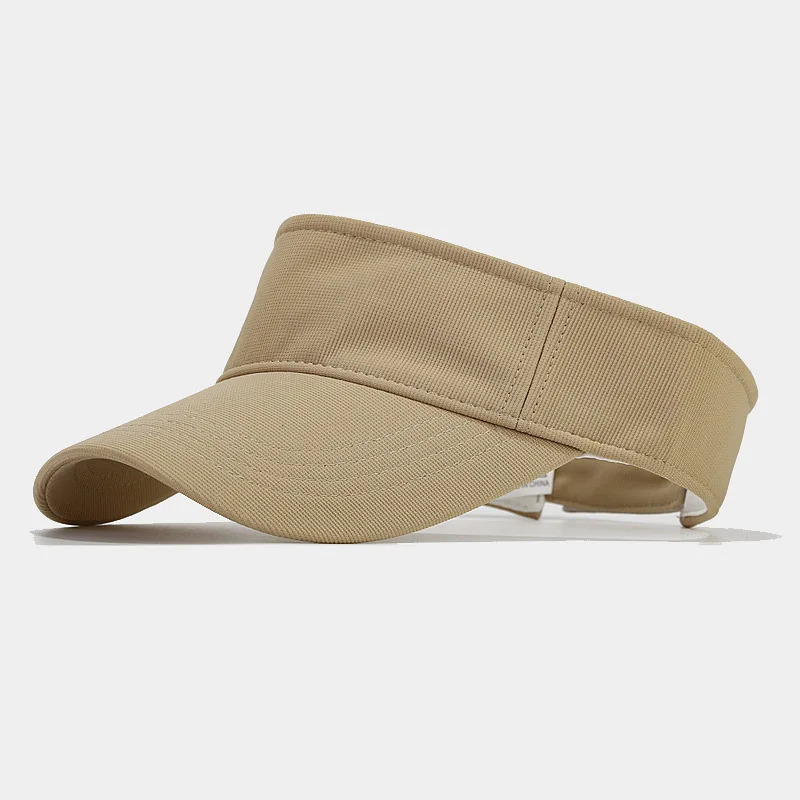 Sommerhüte für Damen, einfarbig, mit Visier, offener Kopf, Sonnenschutz, kurzes Visier, schlichter Stil, Sommerhüte für Damen und Herren, Unisex – Detail 5