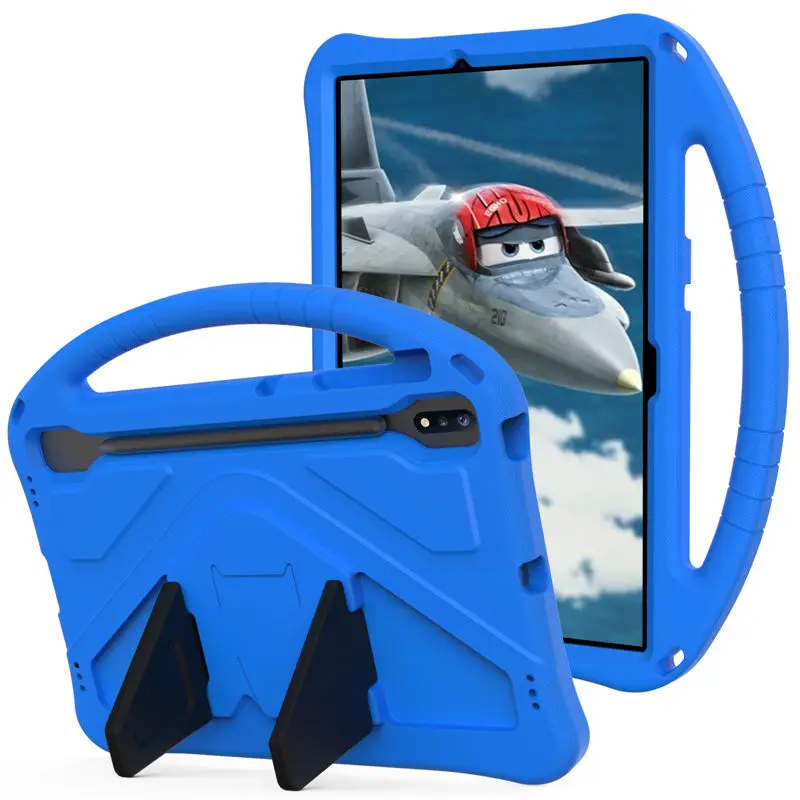 

for Samsung Galaxy Tab S7 FE Case 12.4" SM-T736B T736 T730 T735 T733 &Galaxy Tab S7 S8 Plus Cover kids Shock Proof EVA Coque