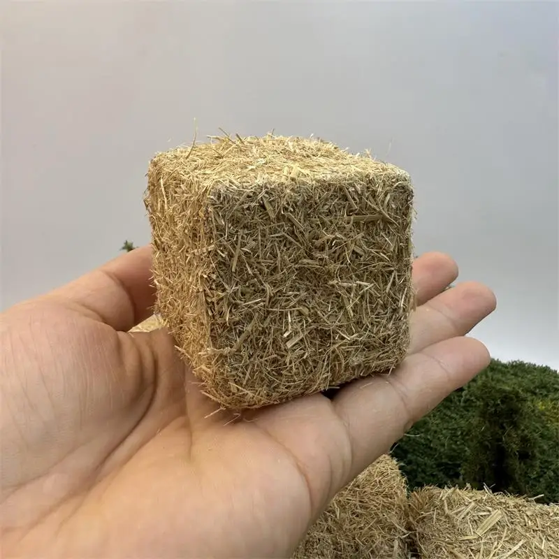 미니어처 시뮬레이션 헛갈림 모형 농장 풍경 초원 장면 레이아웃 모형 기차 철도 레이아웃