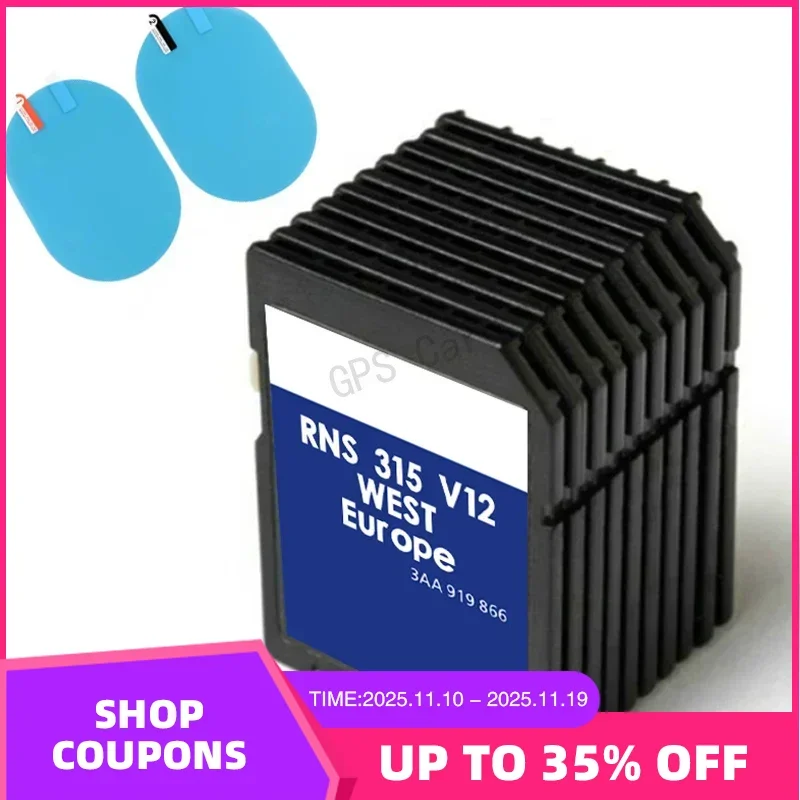 

SD Card Update for VW Navigation AZ V12 Europa West V12 RNS 315 2020 Version Sat Nav