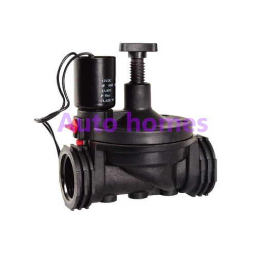 

Supply of water-saving irrigation valve 2 way plastic valve NC adjustable flow valve