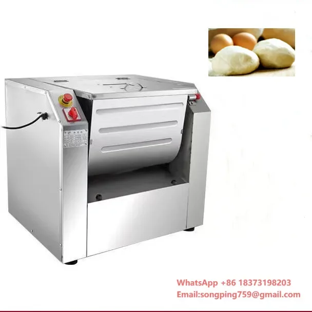 

Commercial Bakery 7.5/15/25/50KG Dough Mixer Mixing Machine Dough Kneading and Mixing Machine Dough Making Machine