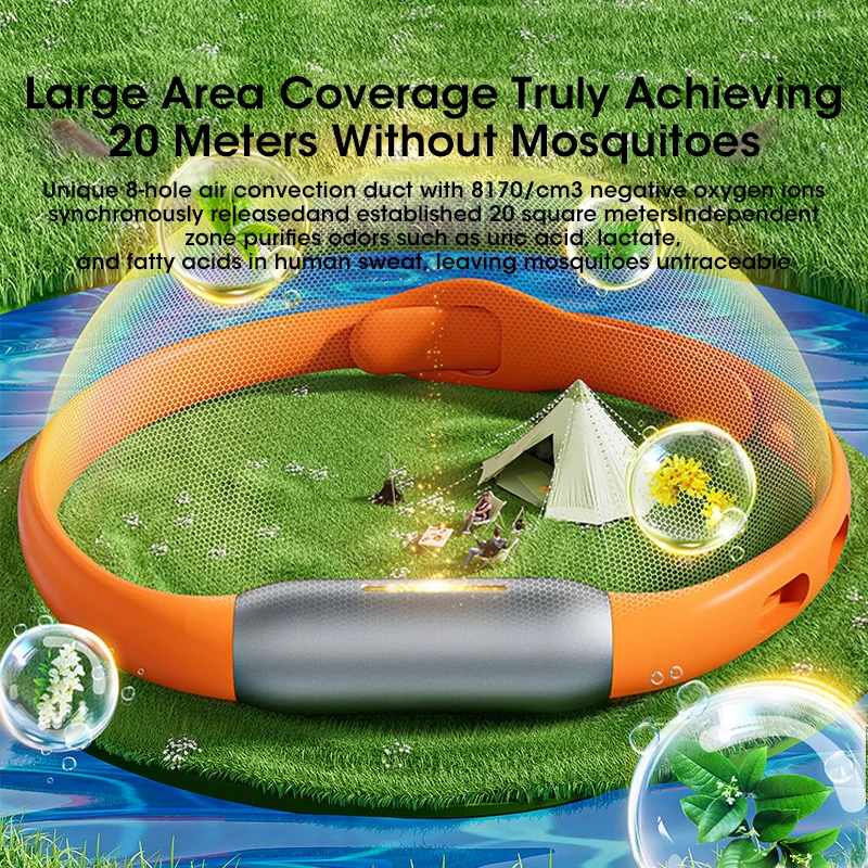 Pulsera Repelente de Mosquitos para Niños y Adultos, con Aceite Esencial de Plantas Naturales, No Tóxica, para Deportes al Aire Libre, Viajes, Protección para la Muñeca