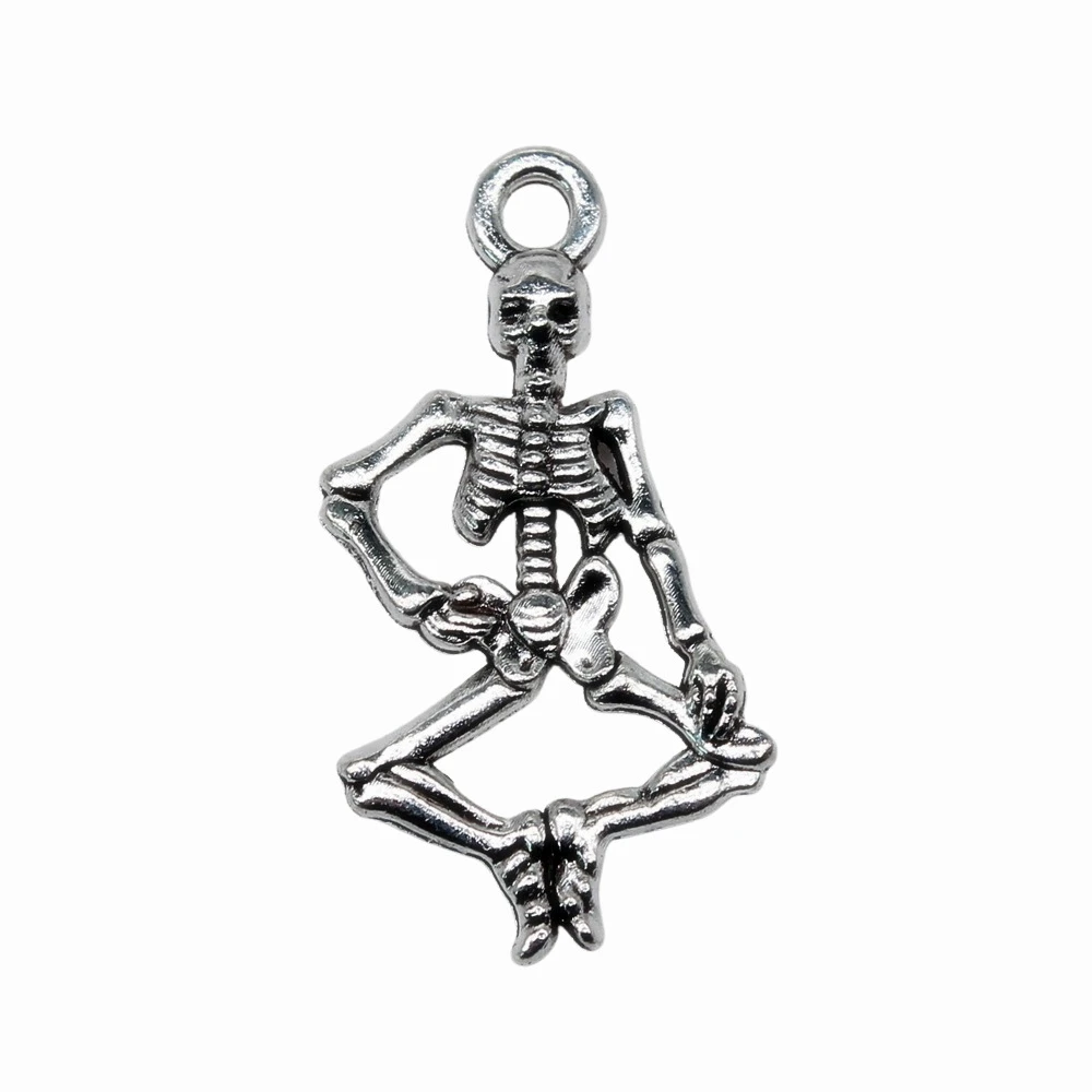 Craft Pendants Father'S Day Charms Pendant Charms For Nails Death Skeleton Wings