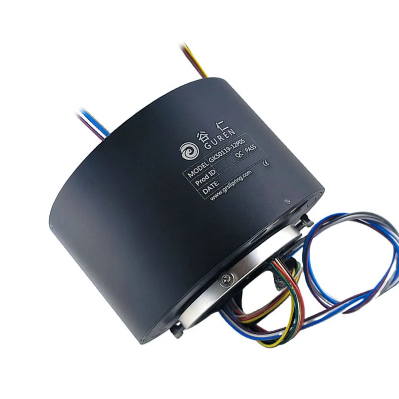 Slipring rotator outer diameter 119mm large size conductive slip ring high quality rotating electric ring