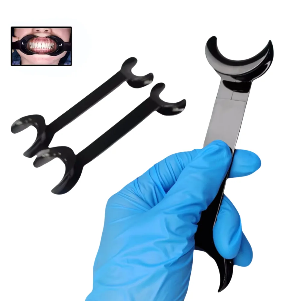 

Dental Cotton Roll Clip - Autoclavable Stainless Steel Holder for Orthodontic & Lab Procedures (Clinic Supplies)